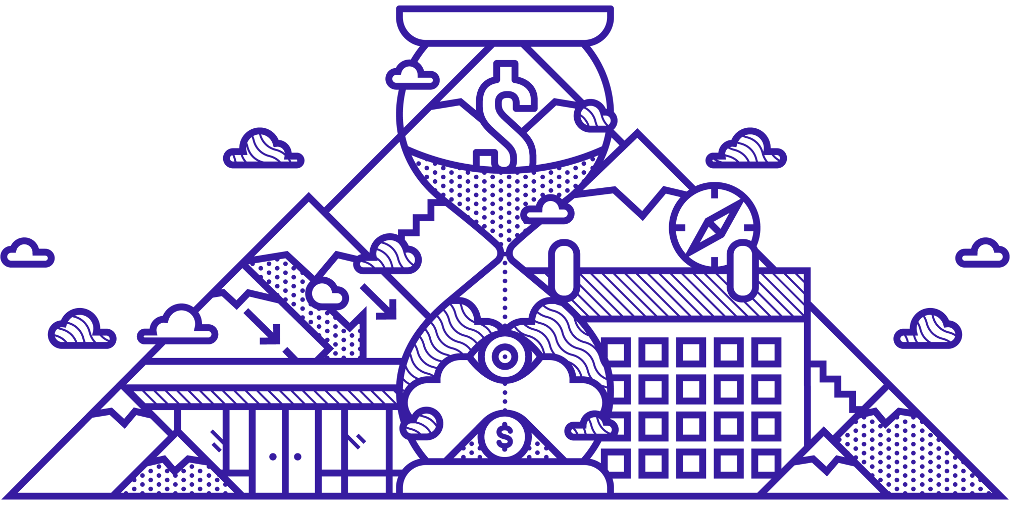 small-business-strained-financial-conditions-illustration